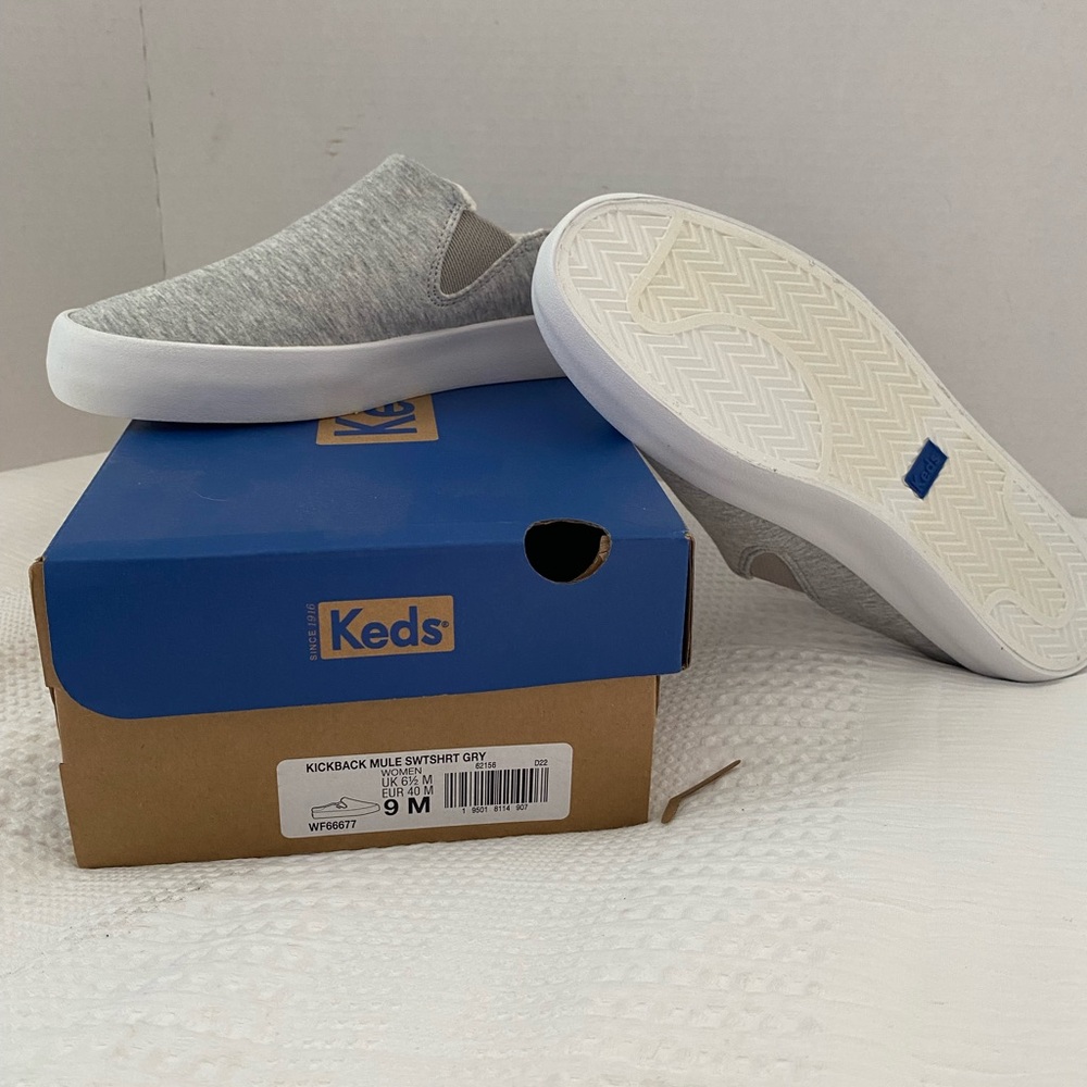 Keds Gray Slip-On Sneakers